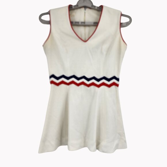 Vintage Saks Fifth Avenue  Small Active Sportswear Sleeveless Dress As Is - Picture 1 of 11